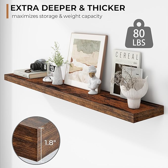 Fun Memories 55 Inch Floating Shelves - Image 4