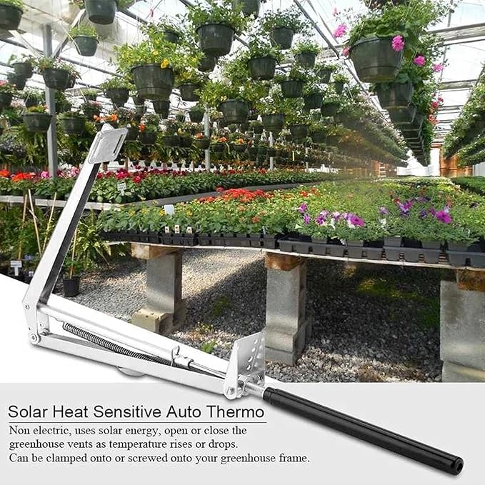 Automatic Greenhouse Window Opener Auto Vent Opener Roof Vent Opener Greenhouse - Image 5