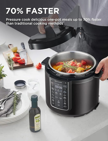 Midea 12-in-1 Electric Pressure Cooker, 6 Quarts, 12 Presets, Rice Cooker - Image 2