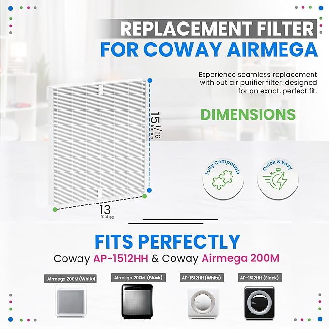 Bagean AP-1512HH Filter Compatible - Image 3