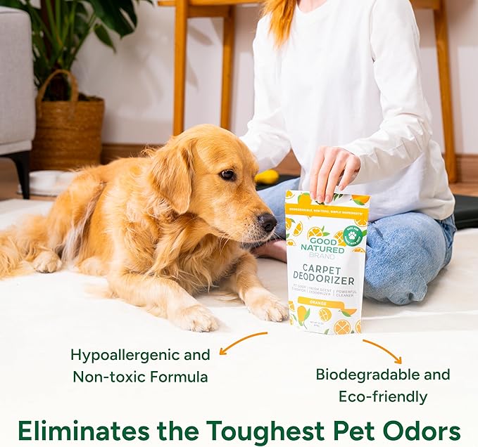 Good Natured Brand | Carpet Deodorizer & Freshener Powder | 31 oz Pet Odor - Image 5