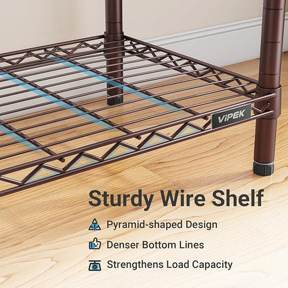VIPEK V5 Portable Closet Wardrobe Heavy Duty Clothes Rack Metal Freestanding - Image 7