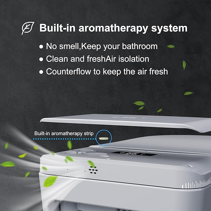 Smart Toilet with Auto Open/Close Lid - Image 4
