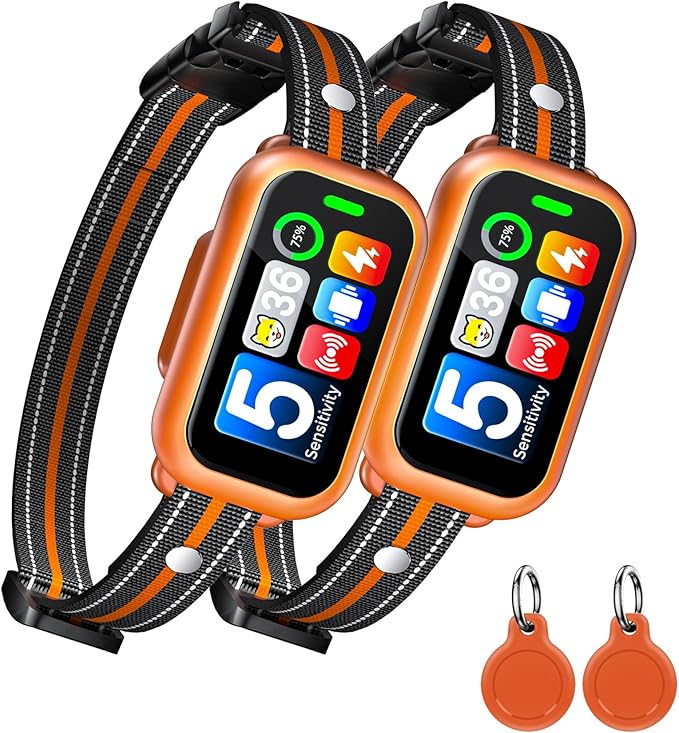 2 Pack Anti Dog Bark Collar for Large Medium Small Dogs, 1s Fast Stop Barking - Image 9