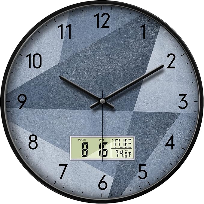 SCAOGE Industrial Wall Clock by SCOAGE
