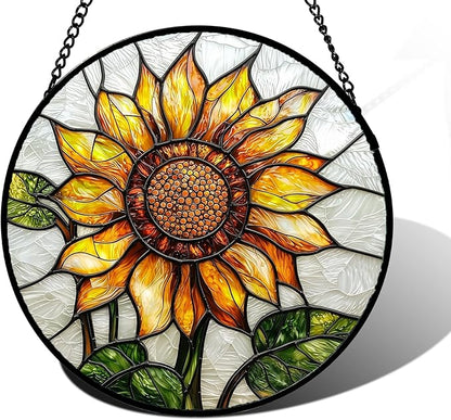 DASTOLL Stained Glass Window Hanging by DASTOLL