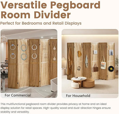 Aleesing 6 Panel Pegboard Display - Image 5