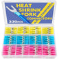haisstronica 200PCS Heat Shrink Fork Spade Connectors #10 Waterproof Marine by HAISSTRONICA