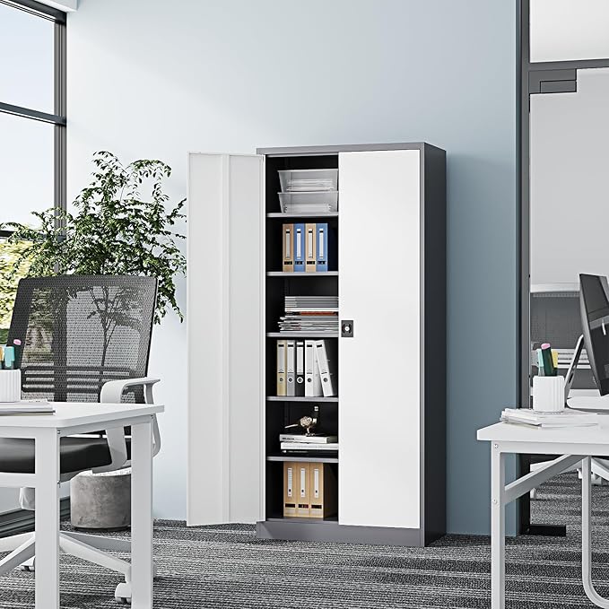 Metal Storage Cabinet-71” Tall Steel File Cabinets - Image 7
