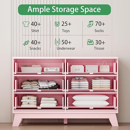 Fluted Dresser for Bedroom - Image 3