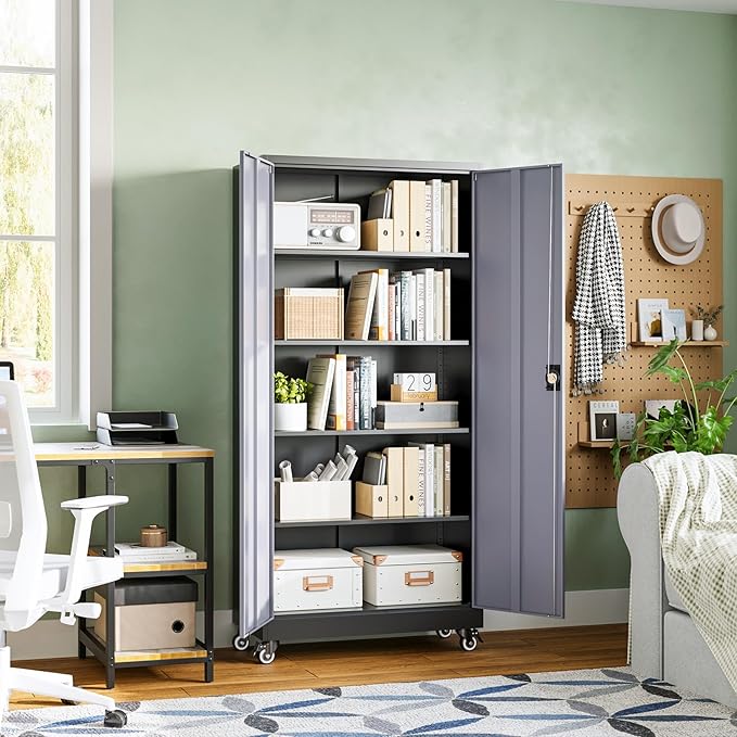 Letaya Metal Garage Storage Cabinets - Image 8