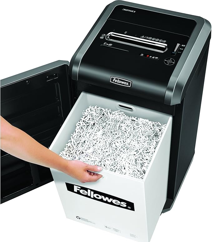 Fellowes Powershred 325Ci 100% Jam Proof 22-Sheet Cross-Cut Commercial Grade - Image 4