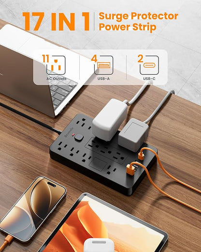 Bawmwim Surge Protector Power Strip - Image 2