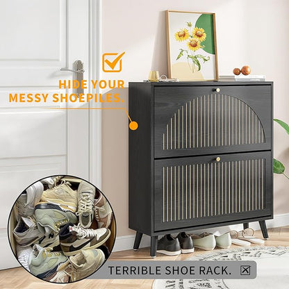 Shoe Storage Cabinet for Entryway - Image 9