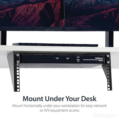 StarTech.com 4U Wall Mount Patch Panel Bracket - Image 8