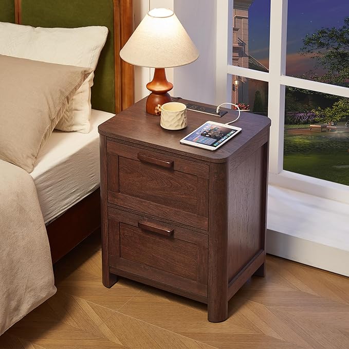 Joaxswe Farmhouse Nightstand - Image 7