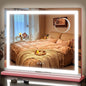 FENNIO Vanity Mirror with Lights 23"x18", Lighted Makeup Mirror, Large Vanity by FENNIOLEDMIRRORS