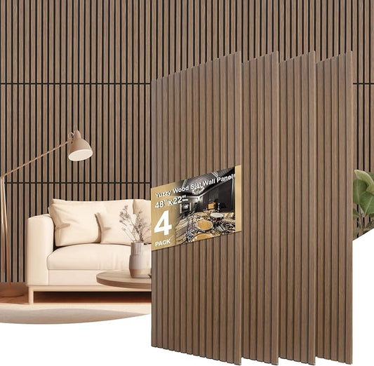 Yuzzy Acoustic Wood Slat Wall Panels by Yuzzy
