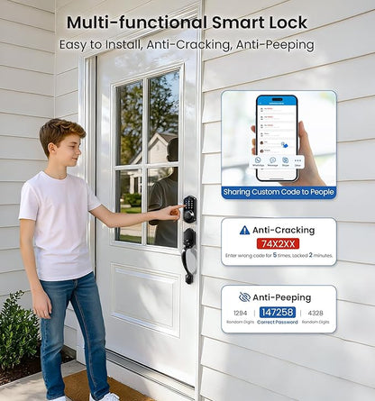 Veise VE07-H Fingerprint Smart Locks - Image 8