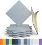 Amantech 12 Pack Acoustic Panels Self Adhesive Sound Proof Foam, High Density by Amantech