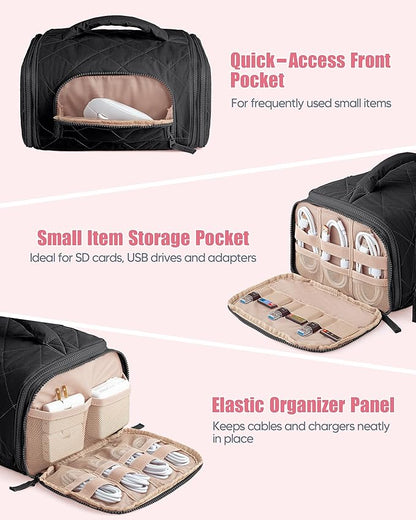 Cable Organizer Bag, Travel Cord & Charger Organizer Pouch - Image 4
