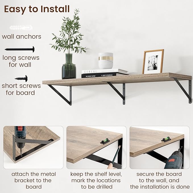 Axeman Deep Floating Shelves - Image 6
