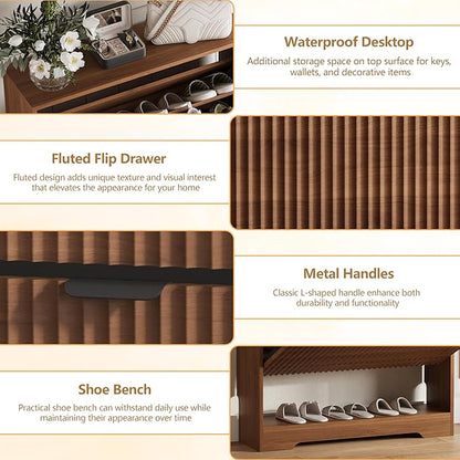 Shoe Cabinet Storage for Entryway - Image 6