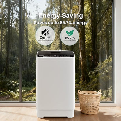 BANGSON 1.08cu.ft Portable Washing Machine, Full-Automatic Washing Machine - Image 6