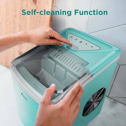 Silonn Ice Makers Countertop, 9 Cubes Ready in 6 Mins, Self-Cleaning Ice Machine - Image 6