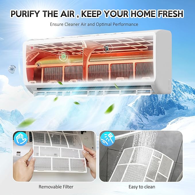 18000 BTU Mini Split Air Conditioner ＆ Heat Pump - 230V Wall Mount Ductless - Image 6