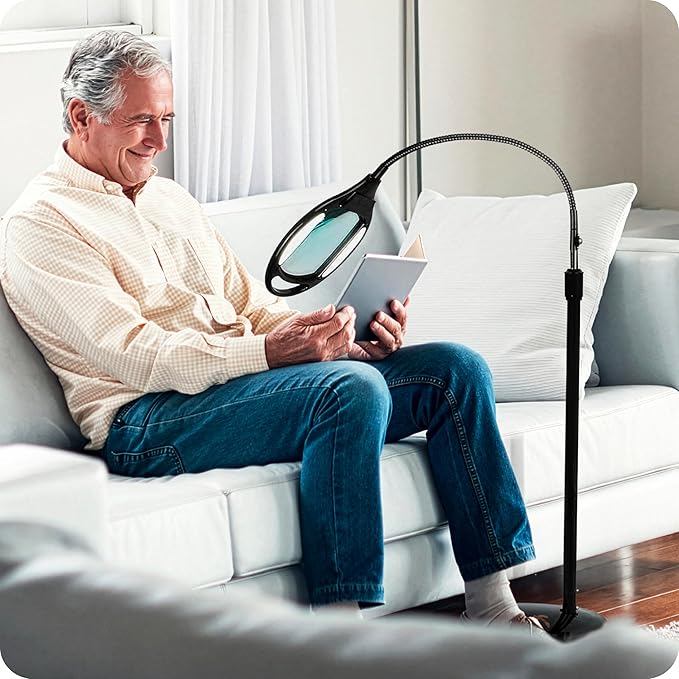 Brightech LightView Pro Magnifying Floor Lamp - Image 2