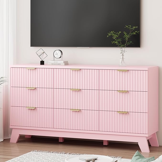 Xixini Fluted Dresser for Bedroom - Image 7