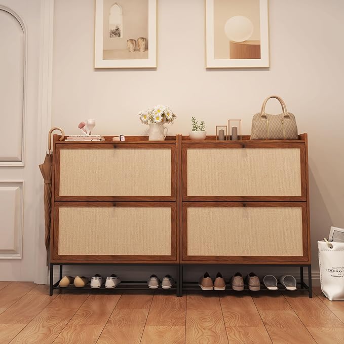AVZEAR Narrow Shoe Storage Cabinet - Image 7