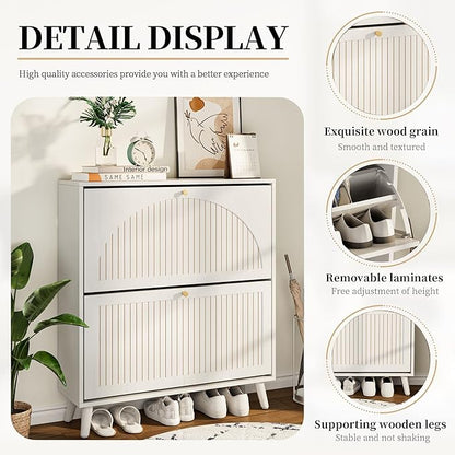 Shoe Storage Cabinet for Entryway - Image 4