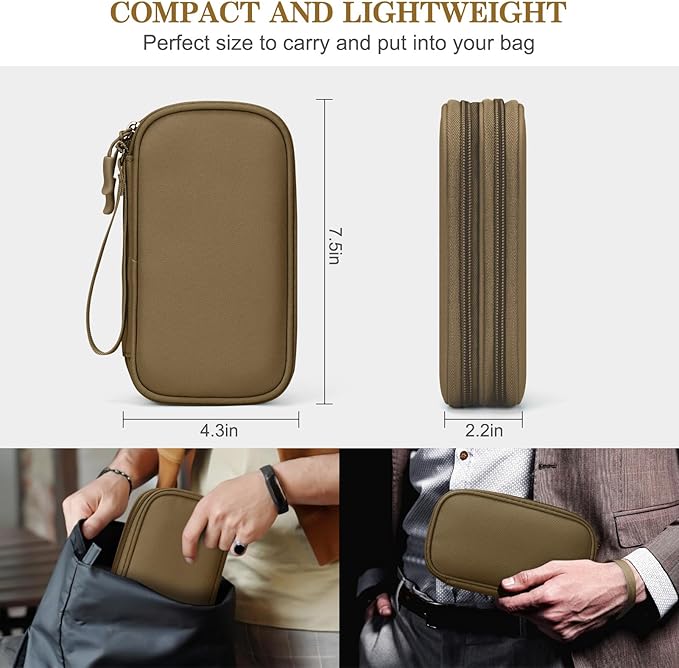 FYY Electronic Organizer, Travel Cable Organizer Bag Pouch Electronic - Image 2