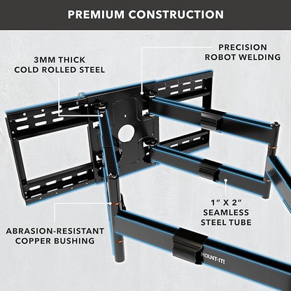 Mount-It! The Beast Full Motion TV Wall Mount - Image 4