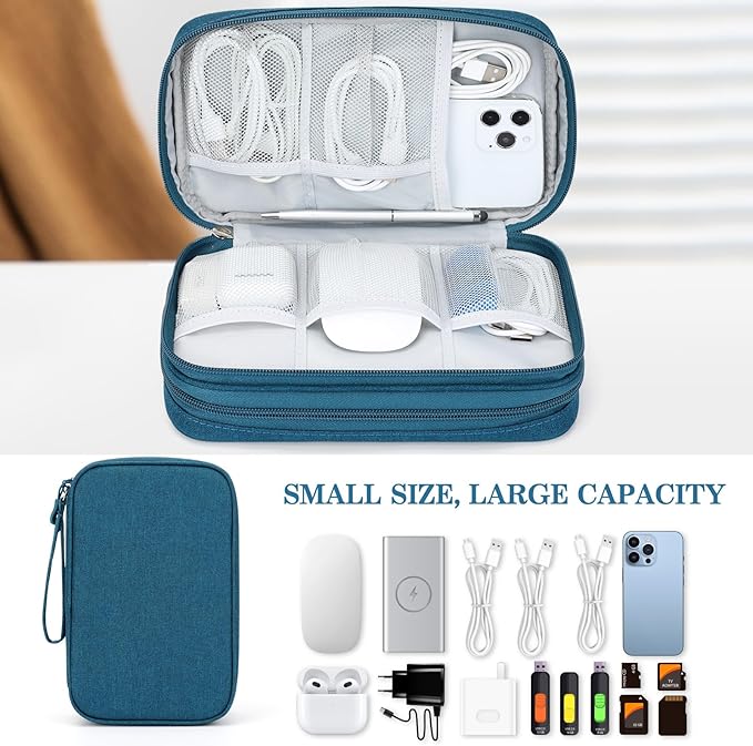FYY Electronic Organizer, Large Travel Cable Organizer Bag Pouch Electronic - Image 6