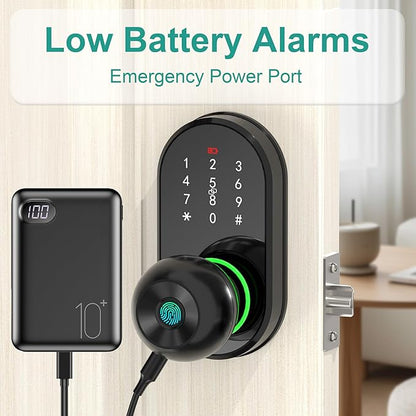 Smart Door Lock Keyless Entry Door Lock - Image 9