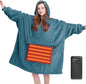 MAXEVE Heated Wearable Blanket Hoodie by MAXEVE