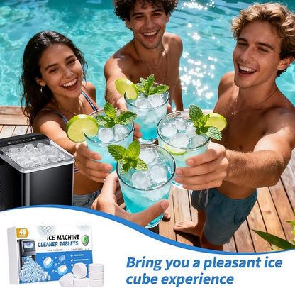 48 Pack Ice Machine Cleaner Tablets -2 Years Supply- Nickel Safe Descaler - Image 5
