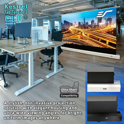 Elite Screens Kestrel Tab-Tension CLR, 121 inch 16:9, Ultra-Short Throw Ceiling - Image 7