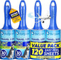PetLovers Extra Sticky Lint Roller Mega Value Set by PetLovers