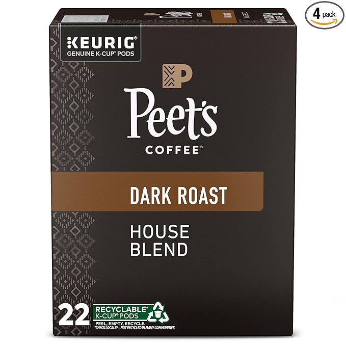 Peet's Coffee, Dark Roast Keurig K-Cup Pods by Peet%E2%80%99sCoffee