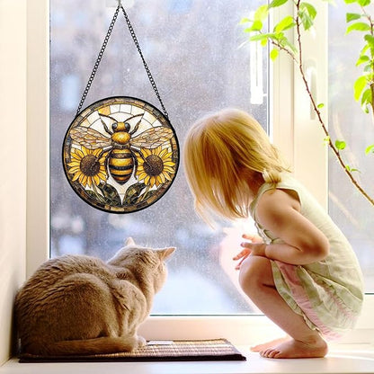 DASTOLL Stained Glass Window Hanging - Image 5