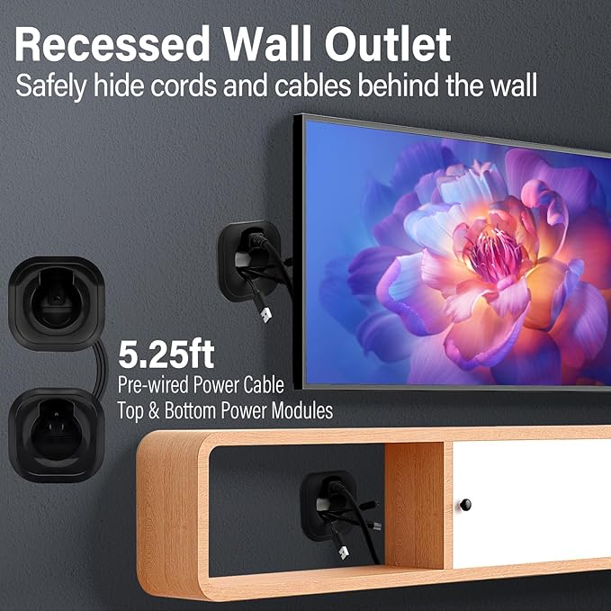 in-Wall Cable Management Kit for Wall Mounted TV - Image 4