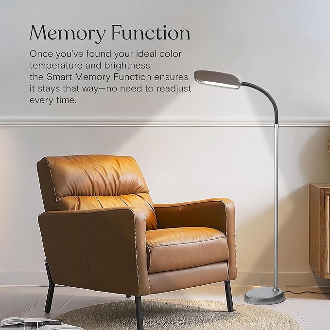 Brightech Litespan Slim LED Floor Reading Lamp - Image 8