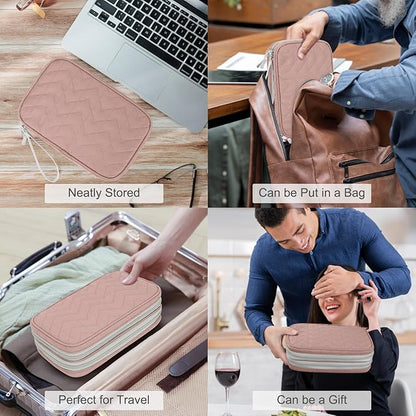 FYY Electronic Organizer, Large Travel Cable Organizer Bag Pouch Electronic - Image 7
