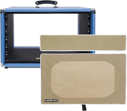 Sound Town Vintage 6U Amp Rack Case, 12.5" Depth - Image 4
