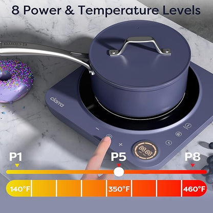 CIARRA CATIH1A-M Portable Induction Cooktop, Slim Single Electric Countertop - Image 4