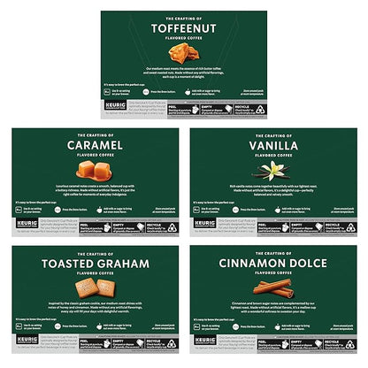 Starbucks K-Cup Coffee Pods, Flavored Hot or Iced Coffee, Variety Pack - Image 9